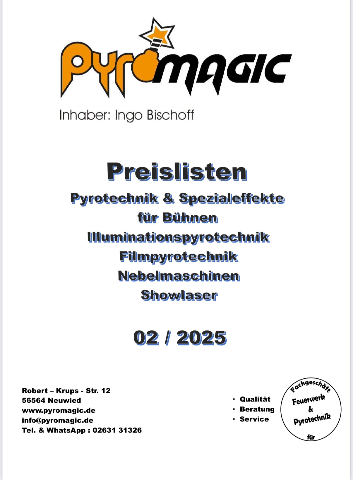 Preisliste