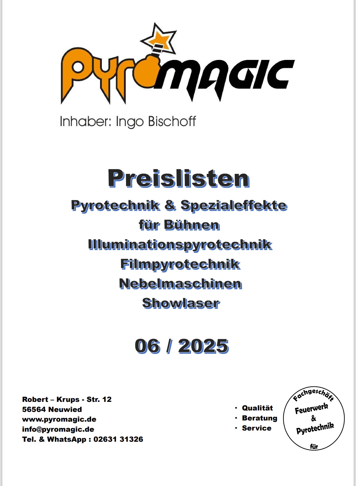 Preisliste