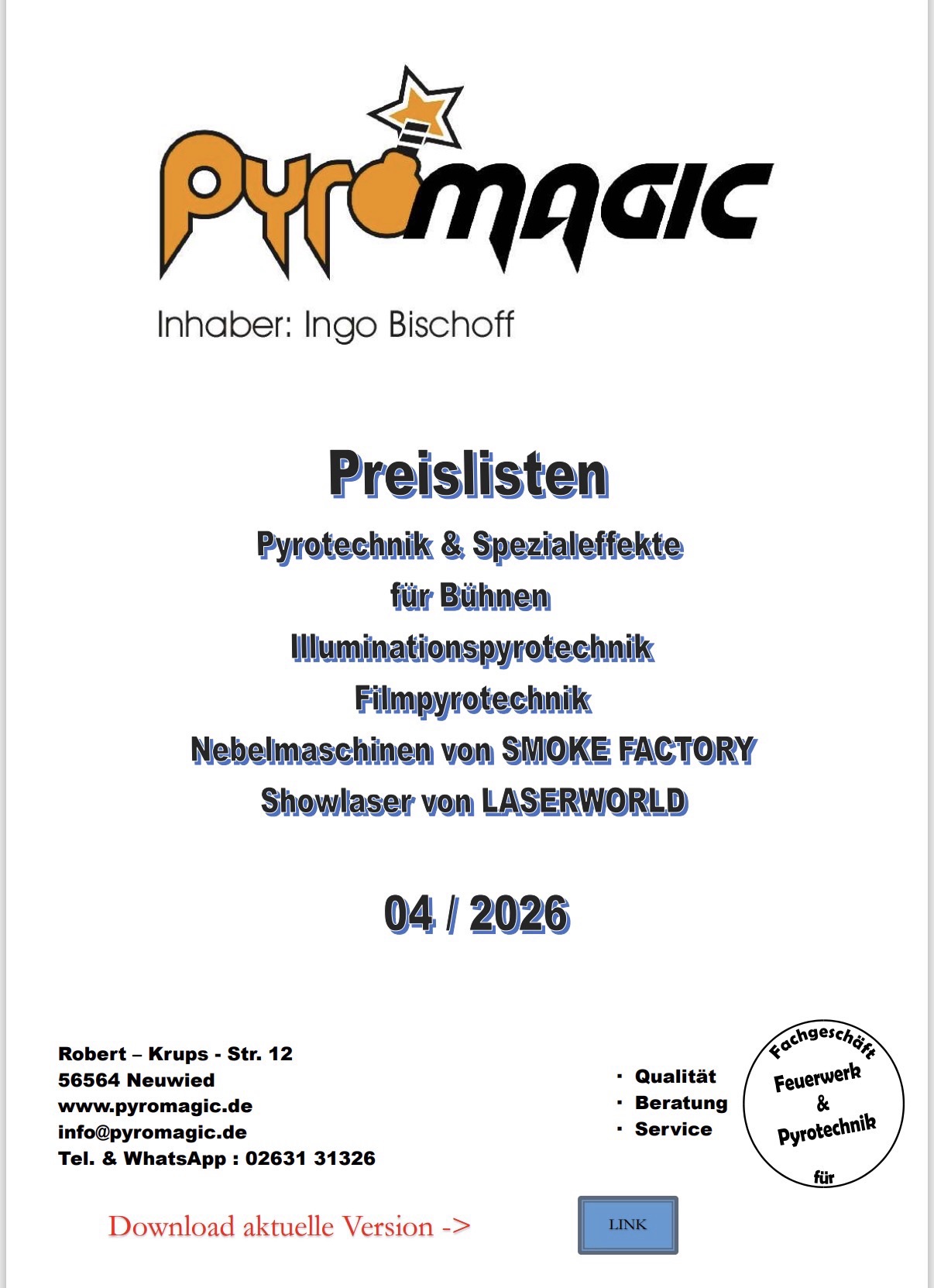 Preisliste