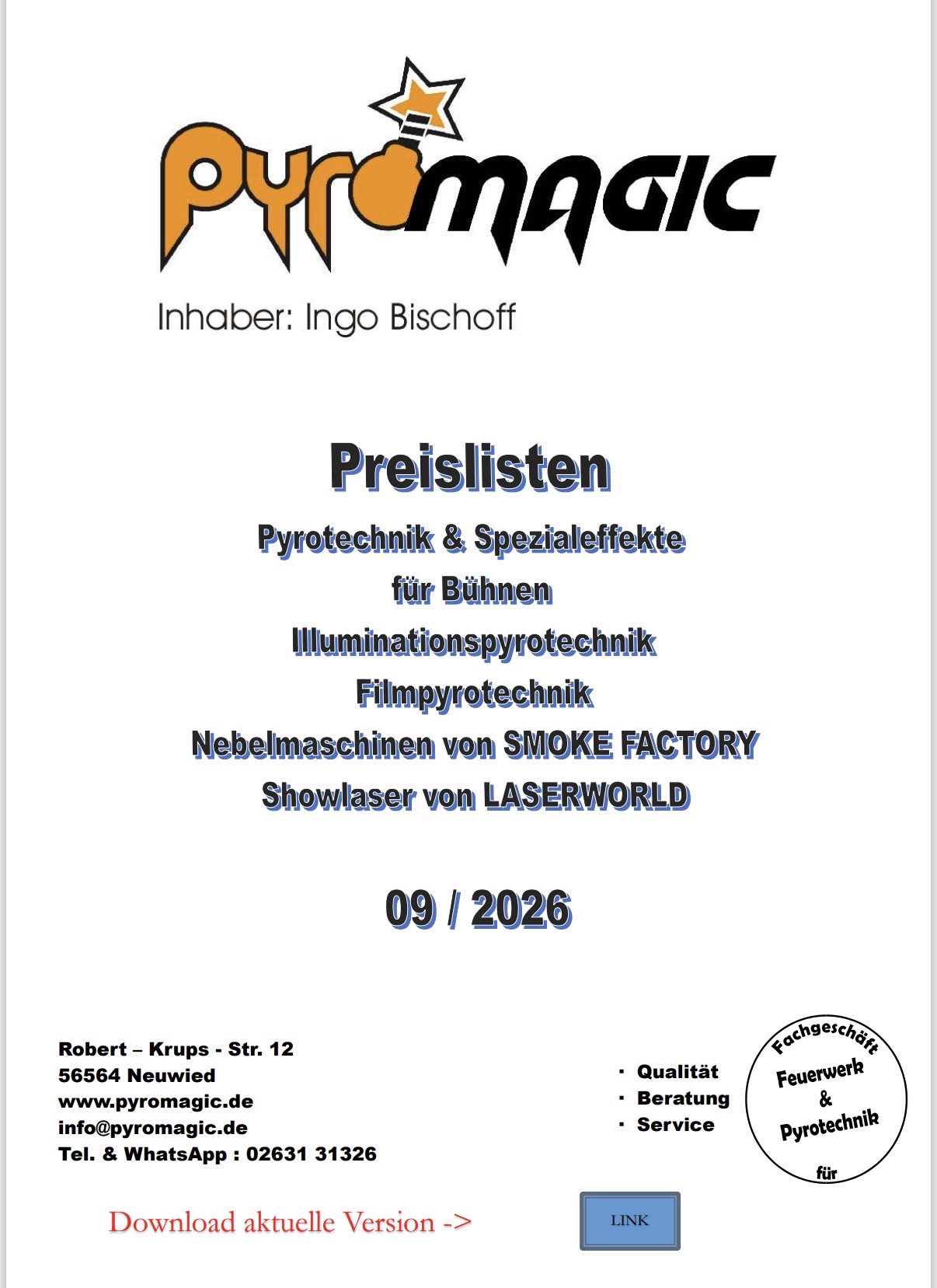 Preisliste